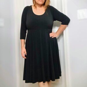 TORRID Women’s Fit and Flare Dress. Plus Size 1